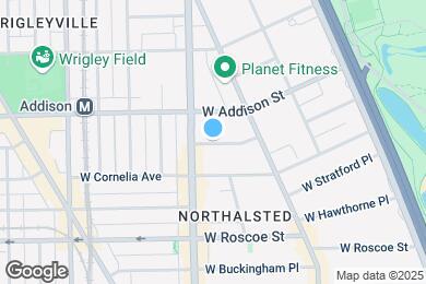 Map image of the property - 708 W Brompton