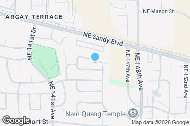 Map image of the property - 14422 NE Shaver St