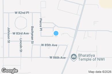 Map image of the property - 8461 Pierce St