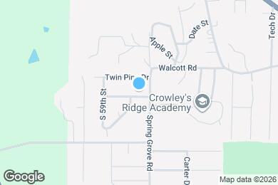 Map image of the property - 5703 Cedar St