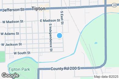 Map image of the property - 320 S East St