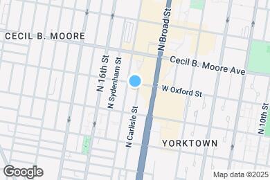 Map image of the property - N Property Group - Temple Off Campus Housing