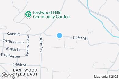 Map image of the property - 8405 E 47th St