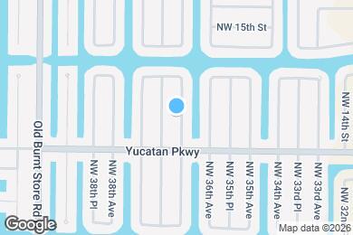 Map image of the property - 1220 NW 36th Pl