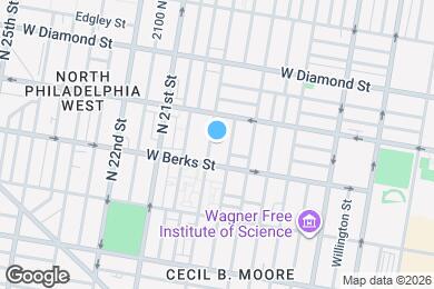 Map image of the property - 1923 N 20th St