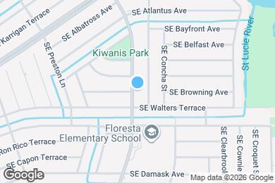 Map image of the property - 1365 SE Floresta Dr