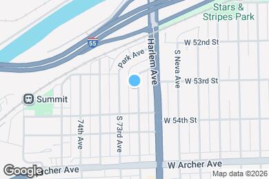 Map image of the property - 5326 S 72nd Ct