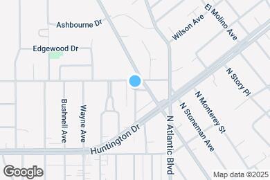 Map image of the property - 1727 La Senda Pl