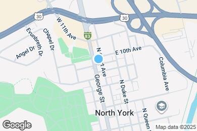 Map image of the property - 1315 N George St