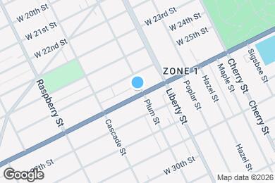 Map image of the property - 904 W 26th St