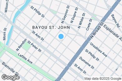 Map image of the property - 925 N Dupre St