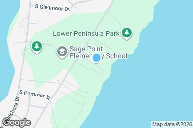 Map image of the property - 3905 W Peninsula Dr