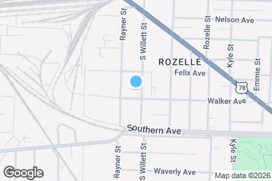 Map image of the property - 1011 S Willett St