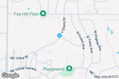 Map image of the property - 10423 N Cherry Dr