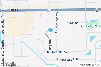 Map image of the property - 109 E Flat Rock Dr