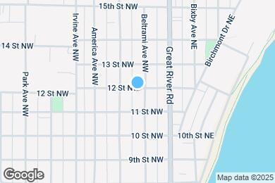 Map image of the property - 1123 Beltrami Ave NW