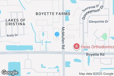 Map image of the property - 9803 White Barn Way