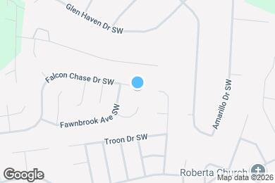 Map image of the property - 4695 Falcon Chase Dr SW