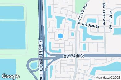 Map image of the property - 7611 NW 115th Ct