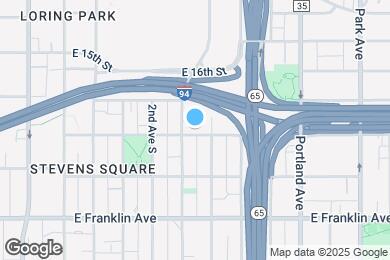 Map image of the property - 308 E 18th St