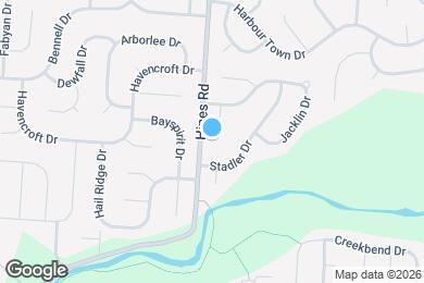 Map image of the property - 3333 Wigham Ct