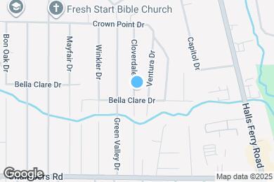 Map image of the property - 10112 Cloverdale Dr