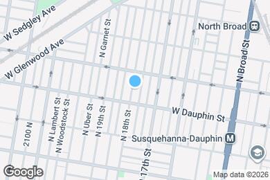 Map image of the property - 2327 N 18th St