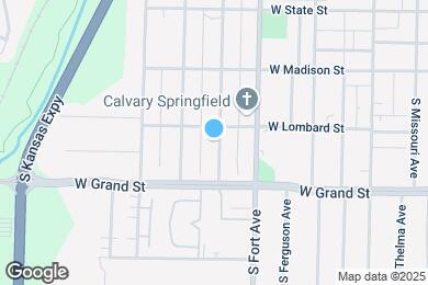 Map image of the property - 915 S Newton Ave