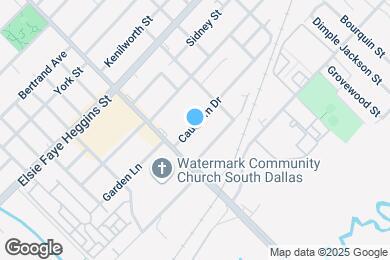 Map image of the property - 3530 Cauthorn Dr