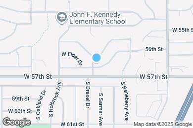 Map image of the property - 5716 56th St