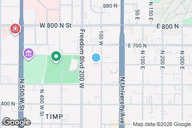 Map image of the property - 603 N 100 W St