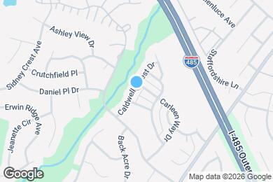 Map image of the property - 10210 Caldwell Forest Dr