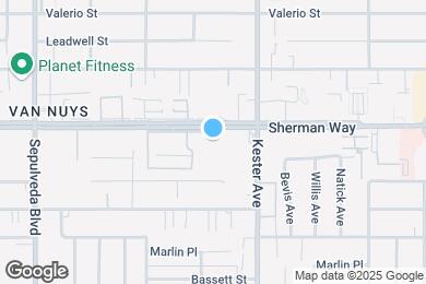 Map image of the property - 14954 Sherman Way