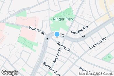 Map image of the property - 1412 Commonwealth Avenue