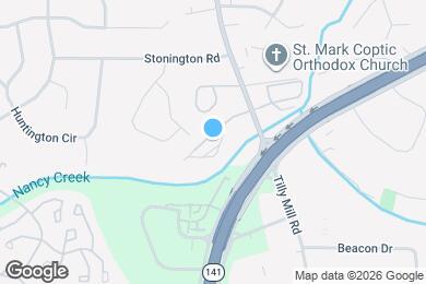 Map image of the property - 4430 Tilly Mill Rd