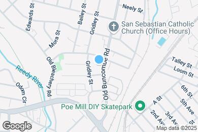 Map image of the property - 2005 Old Buncombe Rd