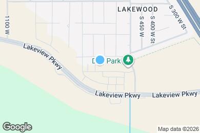 Map image of the property - 642 W 1870 S