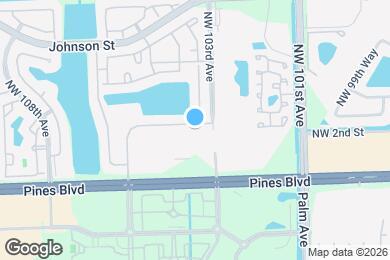 Map image of the property - 10372 NW 3rd St