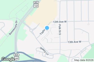 Map image of the property - 1259 Taylor St