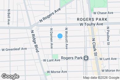Map image of the property - 1921 W Estes Ave