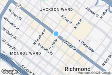 Map image of the property - 123 E Broad St