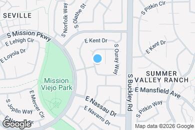 Map image of the property - 3852 S Olathe Cir