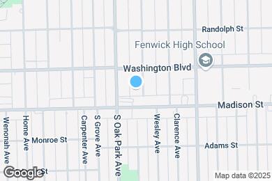 Map image of the property - 427 S Euclid Ave