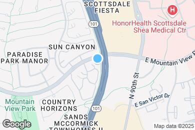 Map image of the property - 8787 E Mountain View Rd