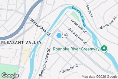 Map image of the property - 426 Walnut Ave SE