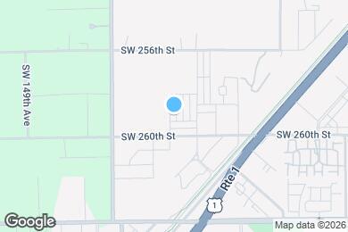 Map image of the property - 25887 SW 145th Ave