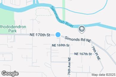 Map image of the property - 7417 170th Ave NE