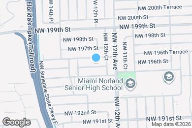 Map image of the property - 1271 NW 196th St