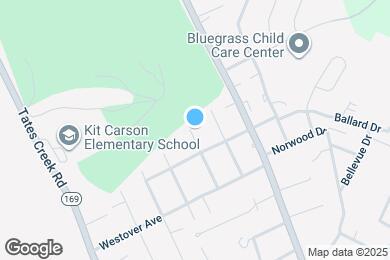 Map image of the property - 312 Rosedale Ave