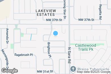 Map image of the property - 10636 NW 35th St